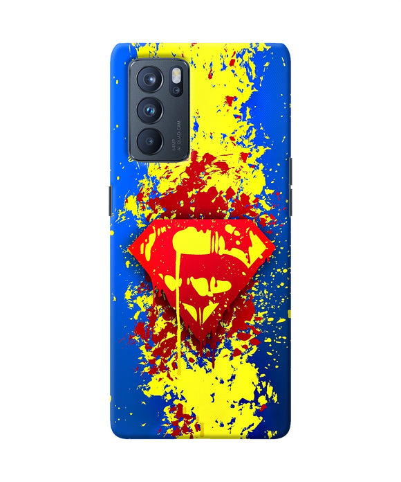 Superman logo Oppo Reno6 Pro 5G Back Cover