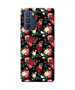 Rose Pattern Oppo Reno6 Pro 5G Back Cover