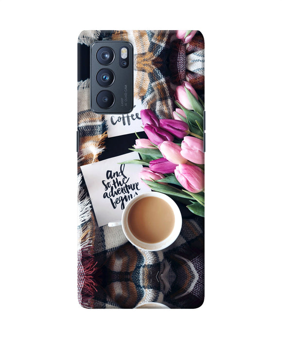 Love Coffee Quotes Oppo Reno6 Pro 5G Back Cover