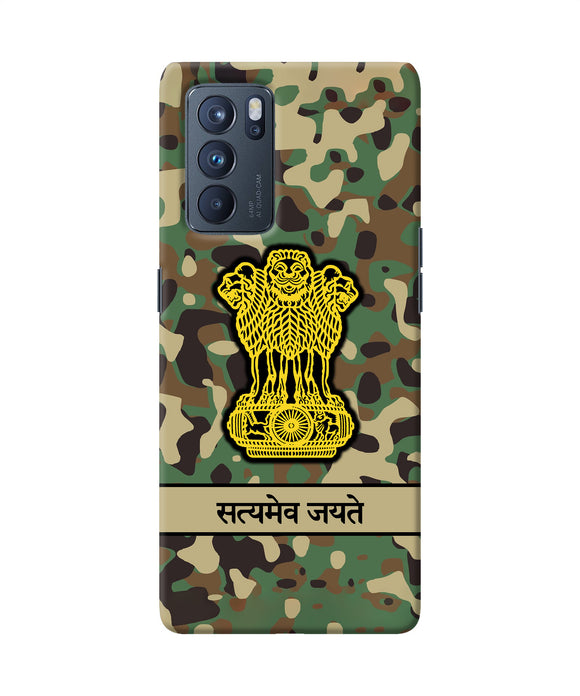 Satyamev Jayate Army Oppo Reno6 Pro 5G Back Cover
