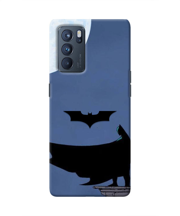 Batman Night City Oppo Reno6 Pro 5G Real 4D Back Cover