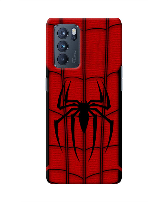Spiderman Costume Oppo Reno6 Pro 5G Real 4D Back Cover