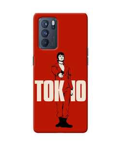 Money Heist Tokyo With Gun Oppo Reno6 Pro 5G Back Cover