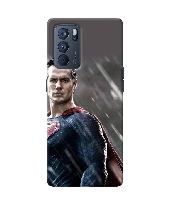 Superman man of steel Oppo Reno6 Pro 5G Back Cover