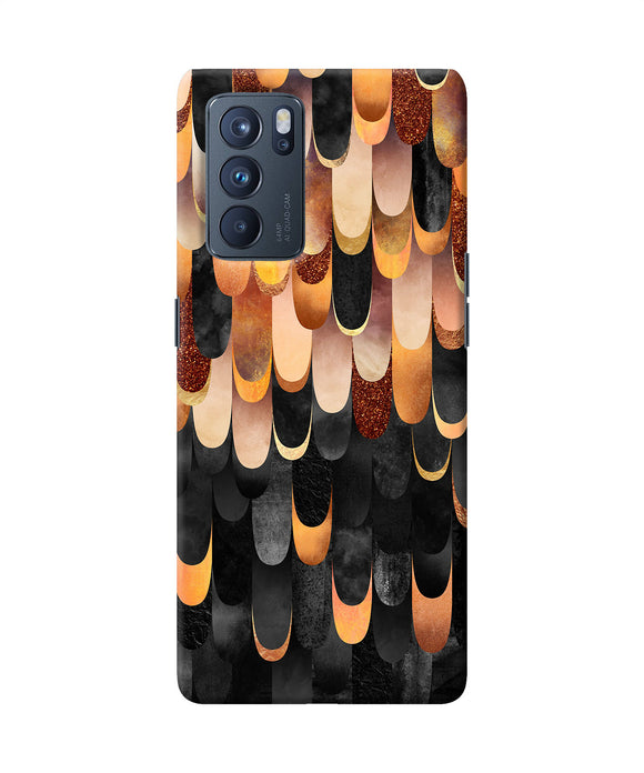 Abstract wooden rug Oppo Reno6 Pro 5G Back Cover