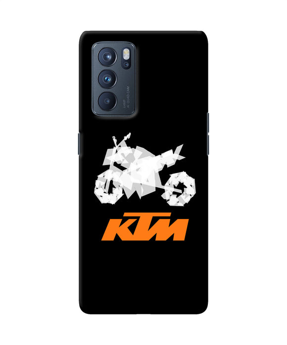 KTM sketch Oppo Reno6 Pro 5G Back Cover