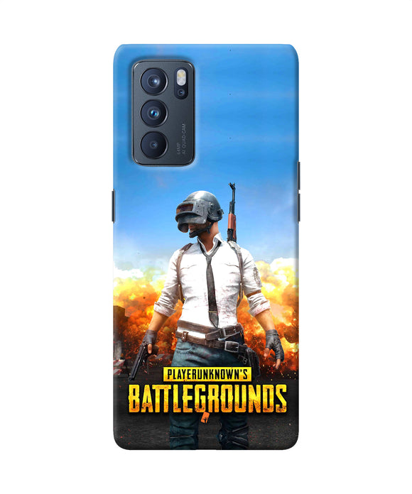 Pubg poster Oppo Reno6 Pro 5G Back Cover
