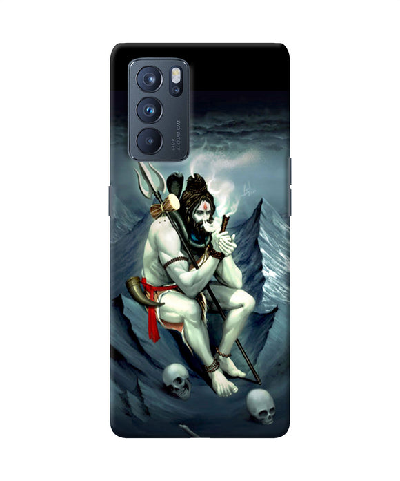 Lord shiva chillum Oppo Reno6 Pro 5G Back Cover