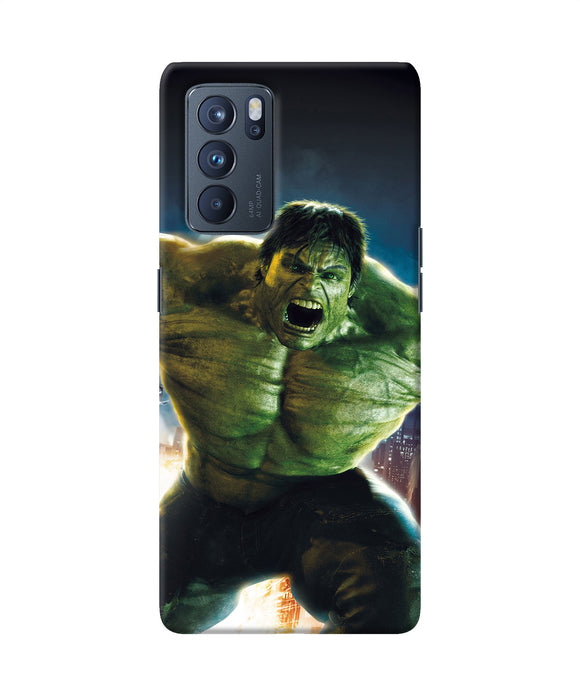 Hulk super hero Oppo Reno6 Pro 5G Back Cover