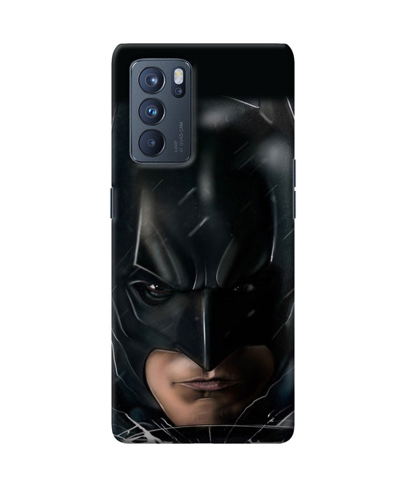 Batman black mask Oppo Reno6 Pro 5G Back Cover