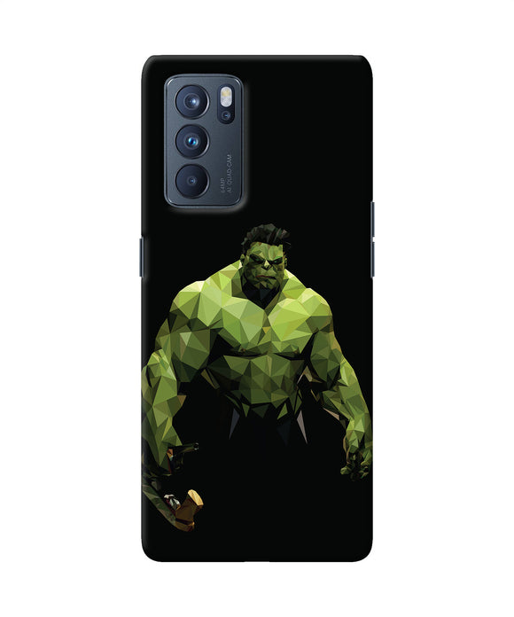Abstract hulk buster Oppo Reno6 Pro 5G Back Cover