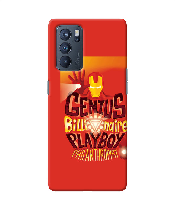 Ironman quote Oppo Reno6 Pro 5G Back Cover