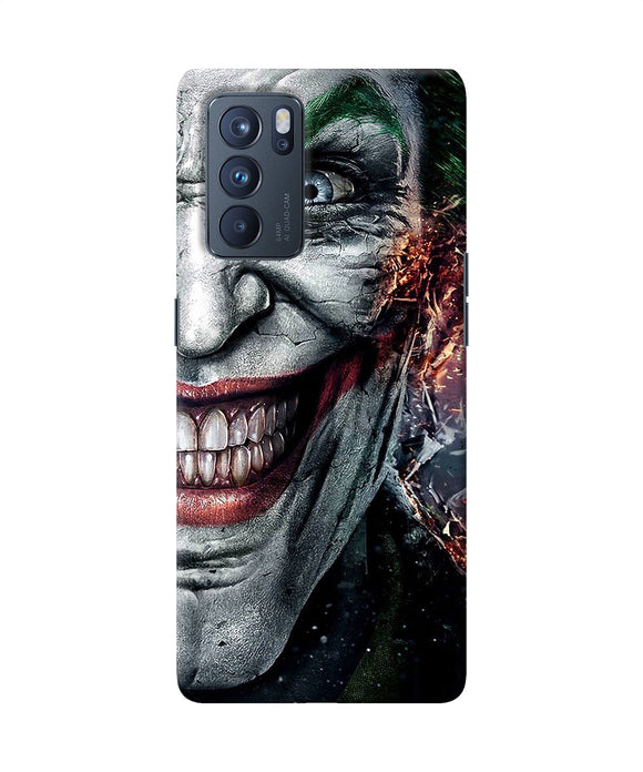 Joker half face Oppo Reno6 Pro 5G Back Cover