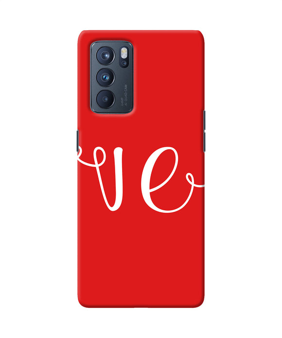 Love two Oppo Reno6 Pro 5G Back Cover
