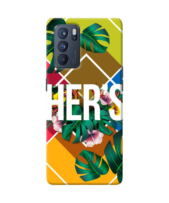 His her two Oppo Reno6 Pro 5G Back Cover