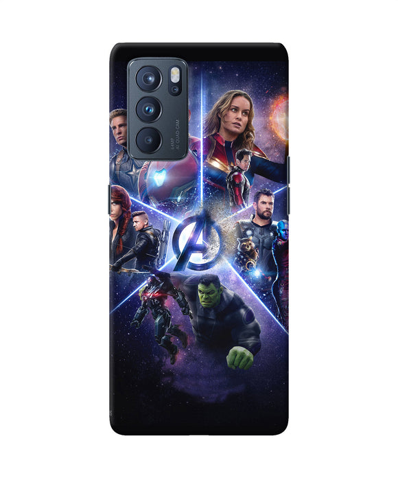 Avengers super hero poster Oppo Reno6 Pro 5G Back Cover