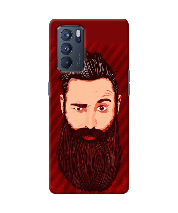 Beardo character Oppo Reno6 Pro 5G Back Cover