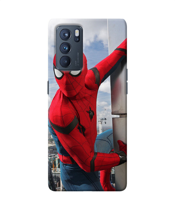 Spiderman on the wall Oppo Reno6 Pro 5G Back Cover