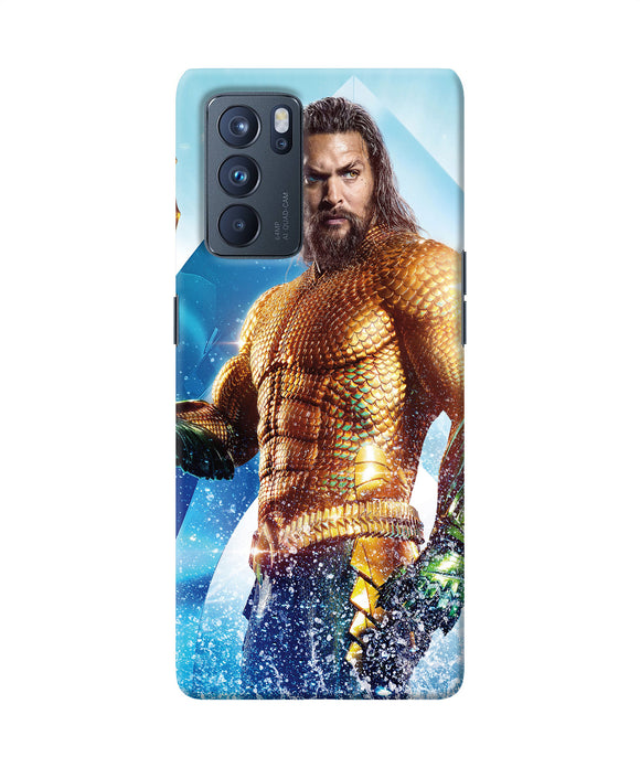 Aquaman water poster Oppo Reno6 Pro 5G Back Cover