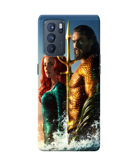 Aquaman couple Oppo Reno6 Pro 5G Back Cover