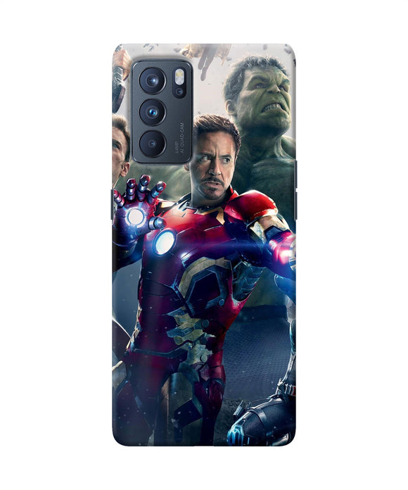 Avengers space poster Oppo Reno6 Pro 5G Back Cover