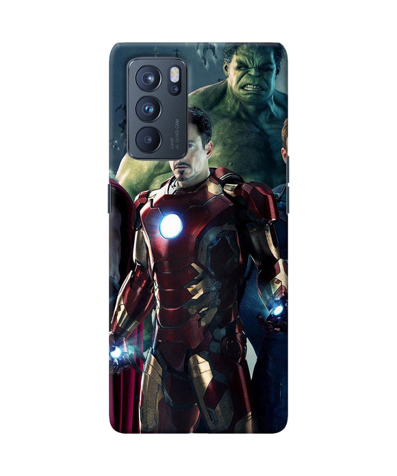 Ironman hulk space Oppo Reno6 Pro 5G Back Cover