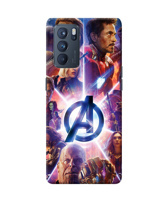 Avengers poster Oppo Reno6 Pro 5G Back Cover