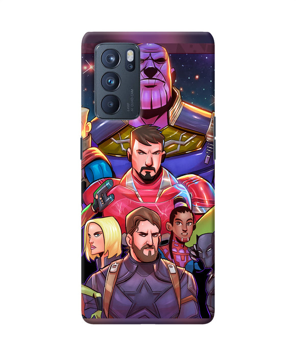 Avengers animate Oppo Reno6 Pro 5G Back Cover