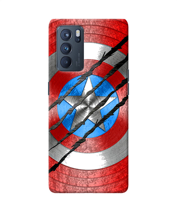 Scratch on shield Oppo Reno6 Pro 5G Back Cover