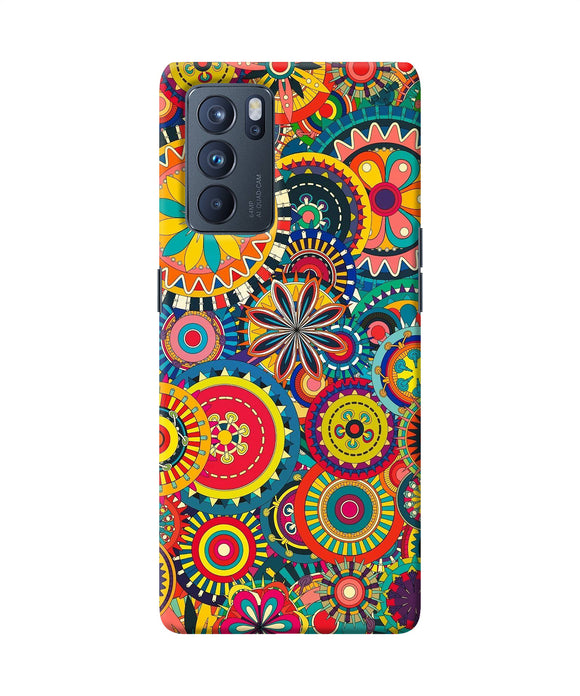 Colorful circle pattern Oppo Reno6 Pro 5G Back Cover