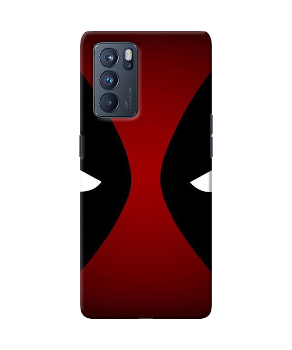 Deadpool eyes Oppo Reno6 Pro 5G Back Cover