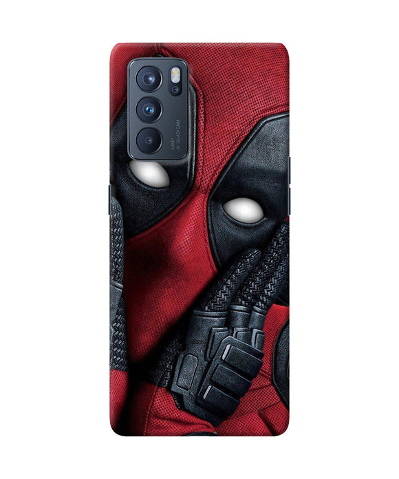 Thinking deadpool Oppo Reno6 Pro 5G Back Cover