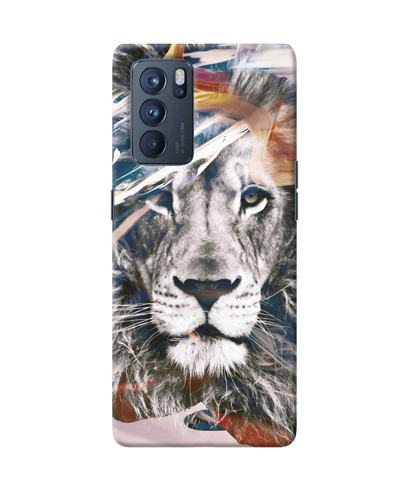 Lion poster Oppo Reno6 Pro 5G Back Cover