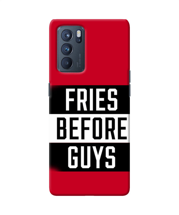 Fries before guys quote Oppo Reno6 Pro 5G Back Cover
