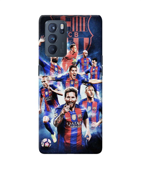 Messi FCB team Oppo Reno6 Pro 5G Back Cover