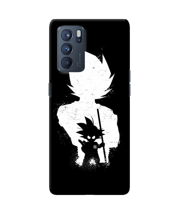 Goku night little character Oppo Reno6 Pro 5G Back Cover