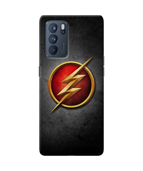 Flash logo Oppo Reno6 Pro 5G Back Cover