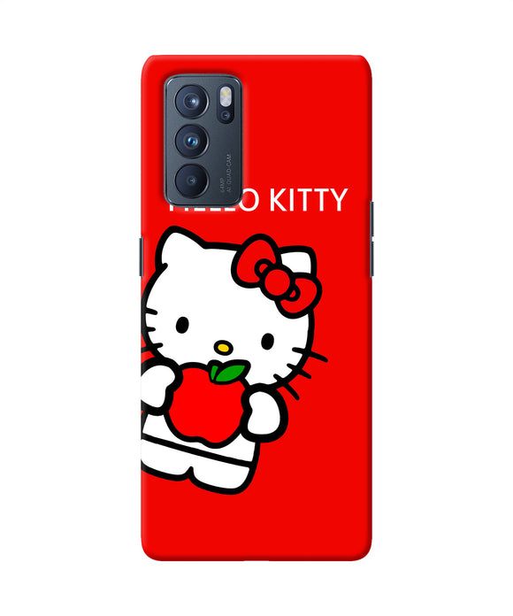 Hello kitty red Oppo Reno6 Pro 5G Back Cover