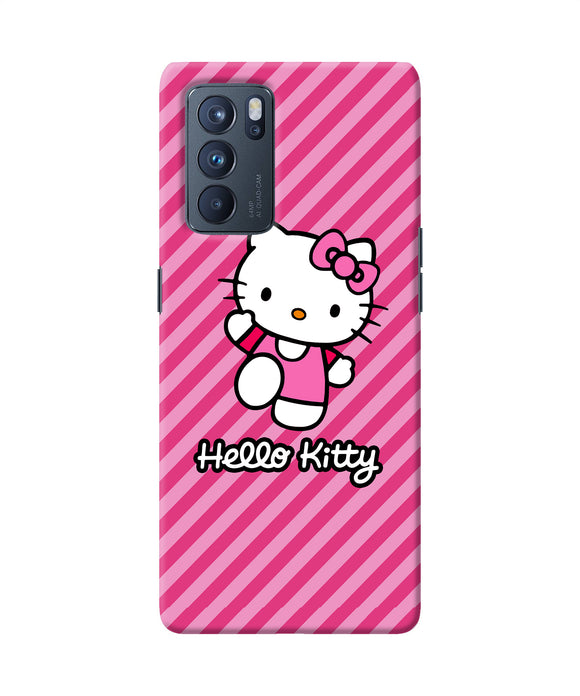Hello kitty pink Oppo Reno6 Pro 5G Back Cover
