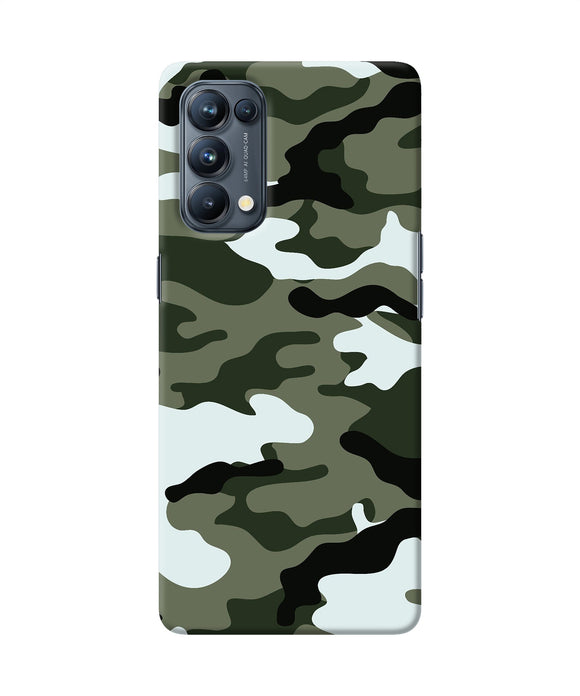 Camouflage Oppo Reno5 Pro 5G Back Cover