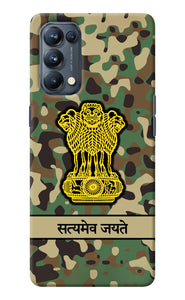 Satyamev Jayate Army Oppo Reno5 Pro 5G Back Cover