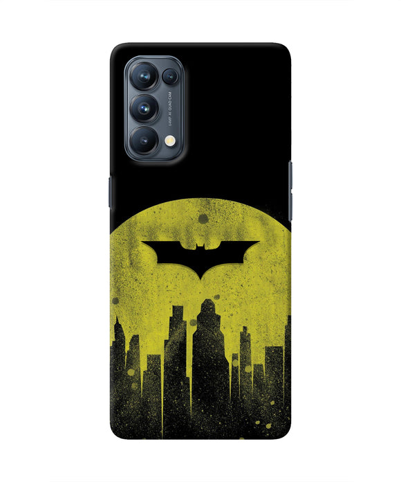 Batman Sunset Oppo Reno5 Pro 5G Real 4D Back Cover