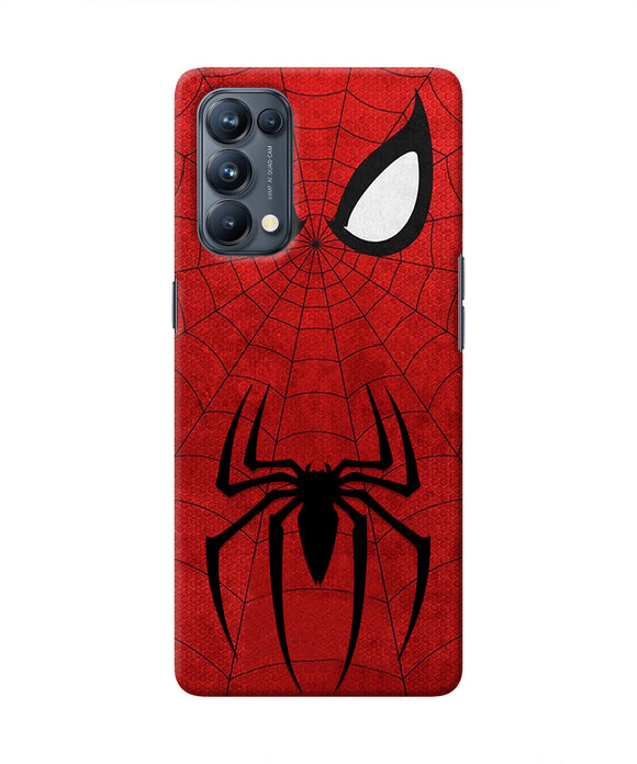 Spiderman Eyes Oppo Reno5 Pro 5G Real 4D Back Cover