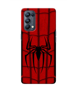 Spiderman Costume Oppo Reno5 Pro 5G Real 4D Back Cover