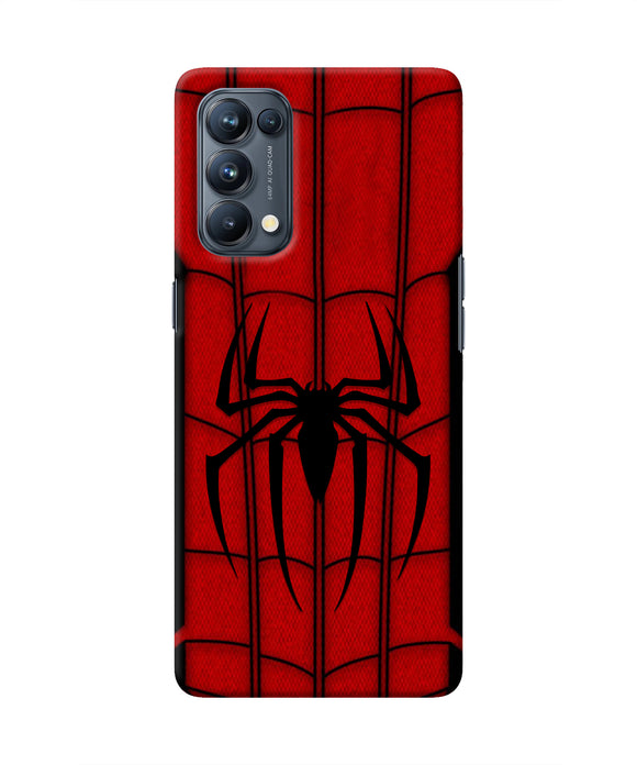 Spiderman Costume Oppo Reno5 Pro 5G Real 4D Back Cover