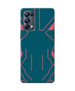 Superman Techno Oppo Reno5 Pro 5G Real 4D Back Cover