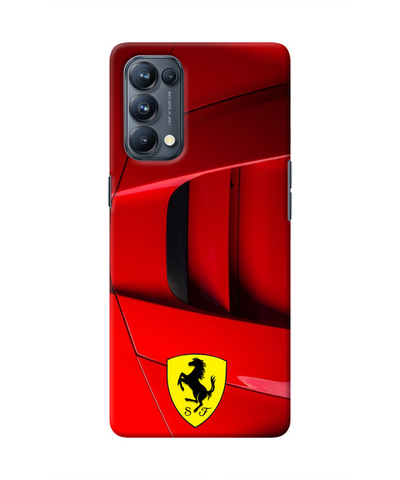 Ferrari Car Oppo Reno5 Pro 5G Real 4D Back Cover