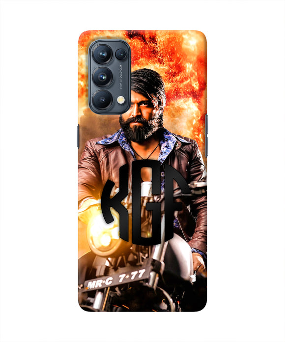 Rocky Bhai on Bike Oppo Reno5 Pro 5G Real 4D Back Cover