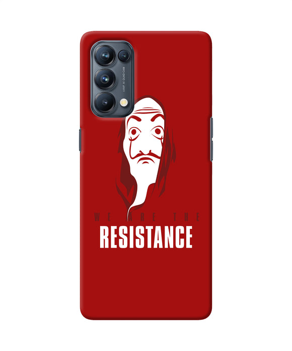 Money Heist Resistance Quote Oppo Reno5 Pro 5G Back Cover