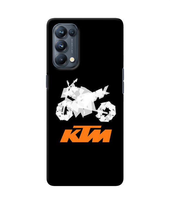 KTM sketch Oppo Reno5 Pro 5G Back Cover